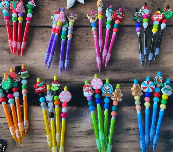 Beaded Mechanical Pencil Claimed on Live